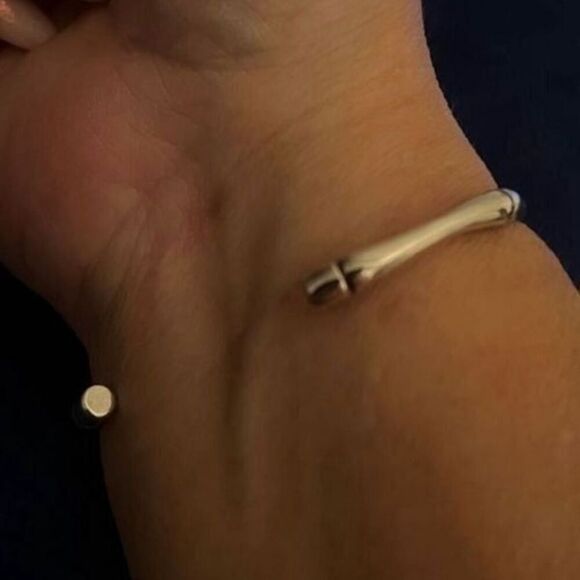 The Bamboo II Cuff Bracelet in 925 silver - Picture 3 of 8